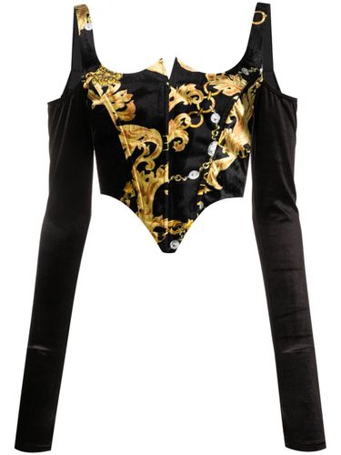 Chain Couture Long Sleeve Corset - Versace Jeans Couture - Modalova