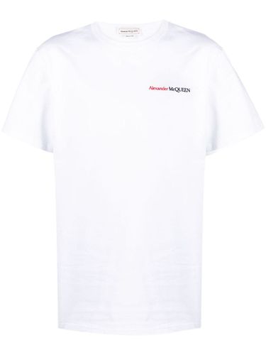 T-shirt With Print - Alexander McQueen - Modalova