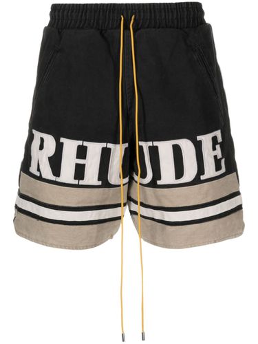 RHUDE - Bermuda Shorts With Logo - Rhude - Modalova
