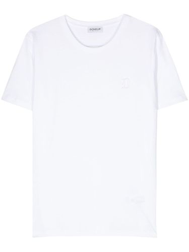 DONDUP - White Logo T-shirt - Dondup - Modalova