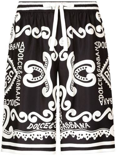 Silk Bermuda Shorts - Dolce & Gabbana - Modalova