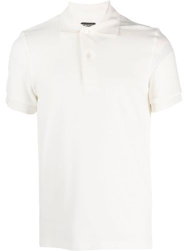 TOM FORD - Cotton Polo Shirt - Tom Ford - Modalova