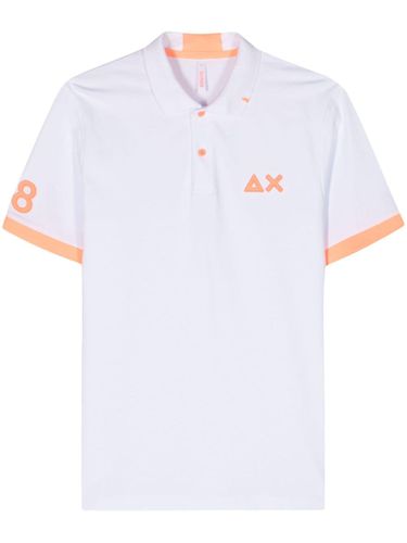 SUN68 - Polo Shirt With Logo Print - Sun68 - Modalova