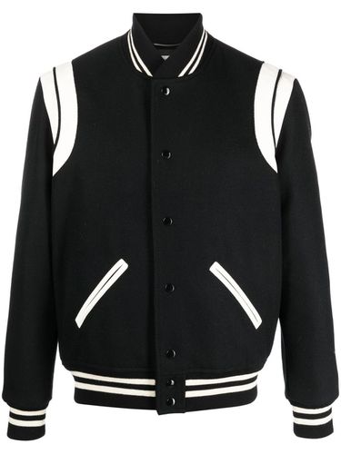 SAINT LAURENT - Eddy Cotton Jacket - Saint Laurent - Modalova