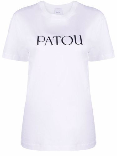 PATOU - Cotton T-shirt With Logo - Patou - Modalova