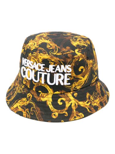Hat With Logo Print - Versace Jeans Couture - Modalova