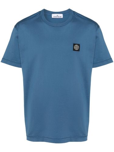 STONE ISLAND - T-shirt With Logo - Stone Island - Modalova