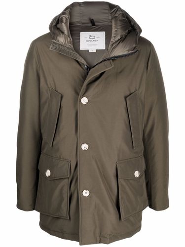 WOOLRICH - Parka With Logo - Woolrich - Modalova