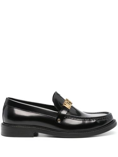 MOSCHINO - Leather Moccasin - Moschino - Modalova