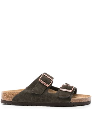 Arizona Slipper, Suede Leather - Birkenstock - Modalova