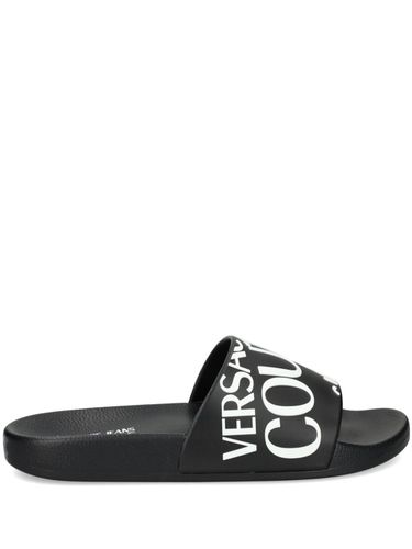 Slipper With Print - Versace Jeans Couture - Modalova