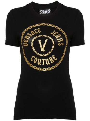 Crew Neck Sweater Jersey Stretch - Versace Jeans Couture - Modalova