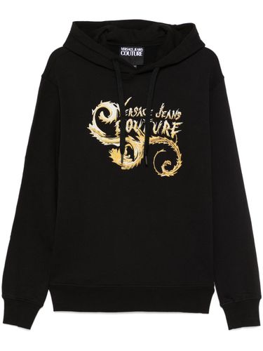 Hooded Sweatshirt With Print - Versace Jeans Couture - Modalova