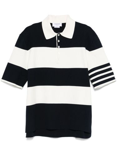 THOM BROWNE - Short Sleeve Polo - Thom Browne - Modalova