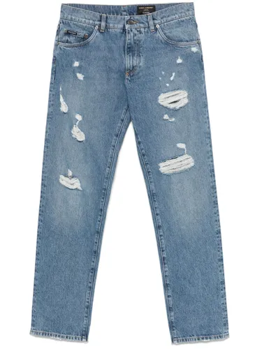 DOLCE & GABBANA - Straight Jeans - Dolce & Gabbana - Modalova