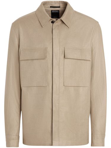 ZEGNA - Linen Shirt - Zegna - Modalova