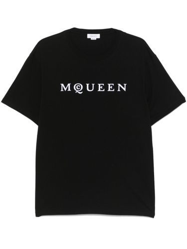 T-shirt With Logo - Alexander McQueen - Modalova