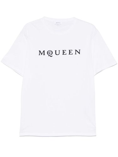 T-shirt With Logo - Alexander McQueen - Modalova