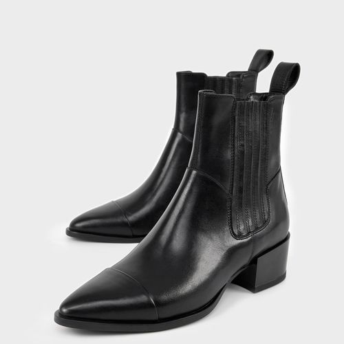 Vagabond Marja - Femme Noir Cuir - vagabond - Modalova