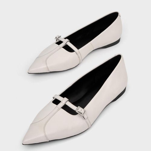 Vagabond Hermine - Femme Blanc Cuir - vagabond - Modalova