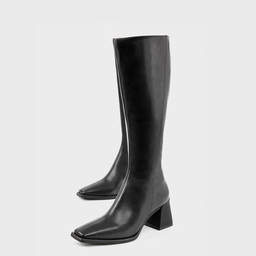 Vagabond Hedda - Femme Noir Cuir - vagabond - Modalova