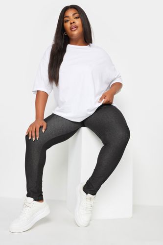 For Good Jegging En Jersey Noir Size 52 - Yours - Modalova