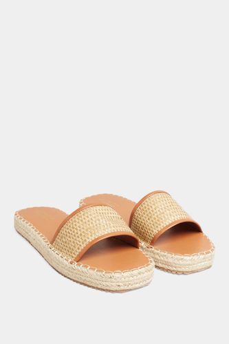 Espadrillesmules Marrons Pieds Large Esize 40E - Yours - Modalova