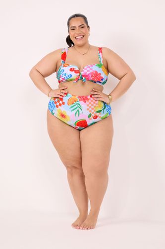 Haut De Bikini Rose À Motif Tropical Avec Armatures Size 42 - Yours - Modalova