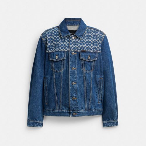 Veste trucker en denim - COACH - Modalova