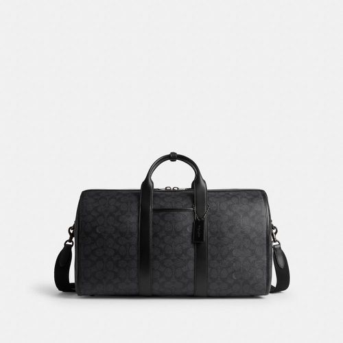 Sac duffle Gotham 45 en toile signature - COACH - Modalova