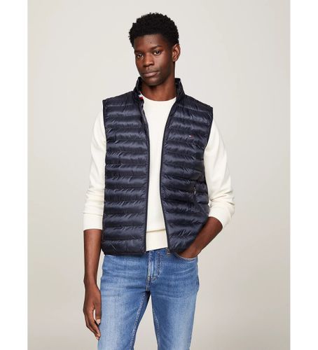 MW0MW18762 Gilet marin imperméable, rembourré et déperlant (XL), Bleu, Casuel, Polyester, Sans manches / bretelle - Tommy Hilfiger - Modalova