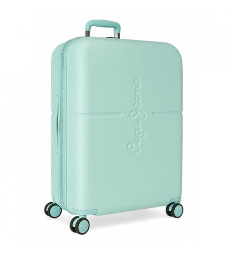 Unisex. 7689225 Valise moyenne Highlight -48x70x28cm (OSFA), Bleu, Casuel, Synthétique, ABS/Polycarbonate, Marine - Pepe Jeans - Modalova