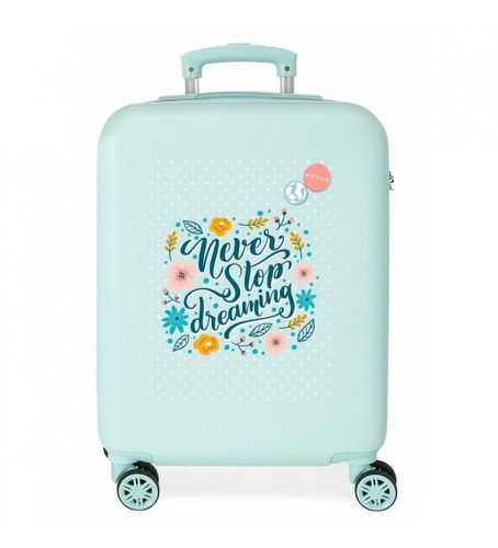 Unisex. 3521121 Never Stop Dreaming Cabin Case 55cm rigide (OSFA), Bleu, Casuel, ABS/Polycarbonate, Cabine - Movom - Modalova