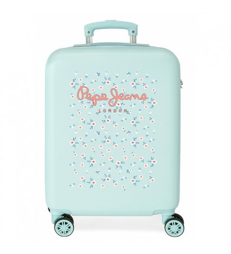 Unisex. 6421122 Valise Cabin Leslie rigide 55cm (OSFA), Bleu, Casuel, ABS/Polycarbonate, Cabine - Pepe Jeans - Modalova