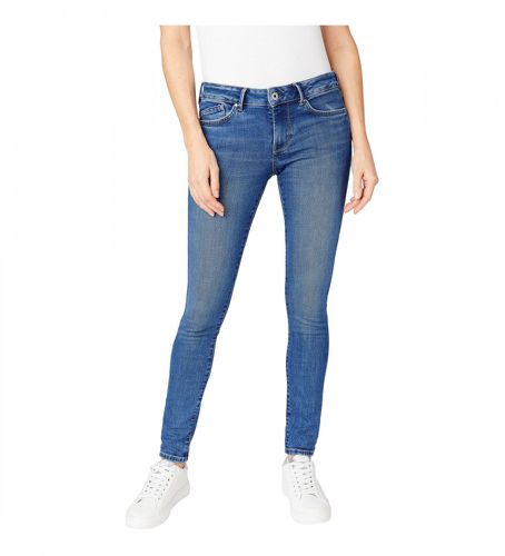 PL204171VW3 Jean Regent Fit Skinny High Waist (28/30), Casuel, Coton, Denim, Durable - Pepe Jeans - Modalova