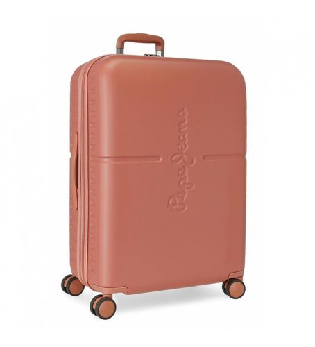 Unisex. 7689226 Highlight Terracotta Valise rigide moyenne 70cm (OSFA), Rouge, Synthétique, ABS/Polycarbonate - Pepe Jeans - Modalova