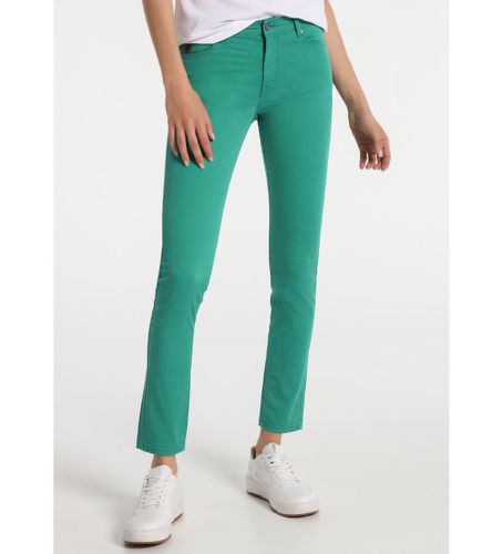 Pantalon en sergé Couleur Taille haute Skinny Fit (27), Casuel, Coton - Lois Jeans - Modalova