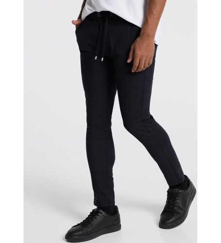 Pantalon de jogging à carreaux multiples (M), Casuel, Coton - Six Valves - Modalova