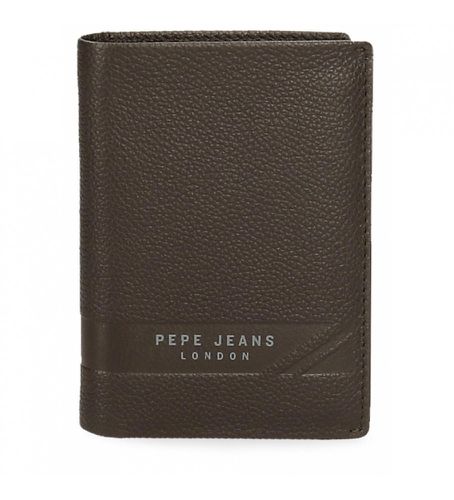 Unisex. 7382032 Basingstoke Portefeuille vertical en cuir avec porte-monnaie (OSFA), Marron, Casuel - Pepe Jeans - Modalova