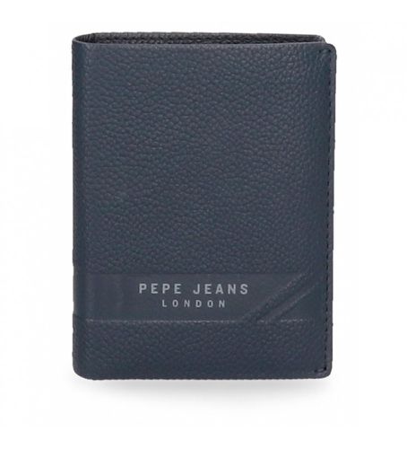 Unisex. 7381133 Portefeuille en cuir Basingstoke Vertical (OSFA), Casuel, Marine - Pepe Jeans - Modalova