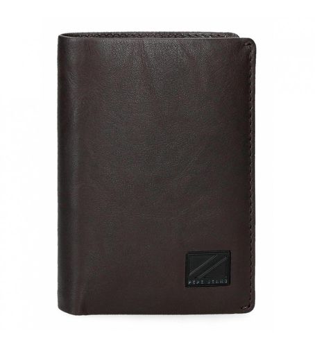 Portefeuille vertical Chief en cuir avec porte-monnaie Marron (OSFA), Casuel - Pepe Jeans - Modalova