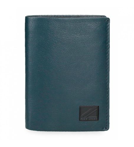 Portefeuille vertical Chief en cuir avec porte-monnaie (OSFA), Casuel, Marine - Pepe Jeans - Modalova