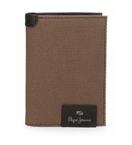 Hilltop Portefeuille vertical en cuir avec étui à monnaie (OSFA), Marron, Casuel - Pepe Jeans - Modalova