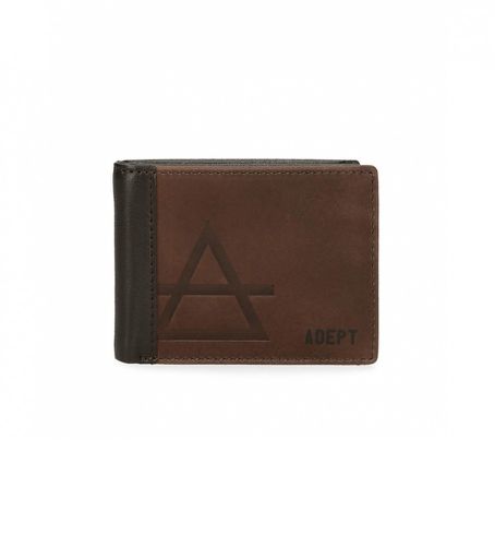 Unisex. 8083122 Adept Jim Portefeuille -11x8x1cm (OSFA), Marron, Casuel, Cuir - Joumma Bags - Modalova