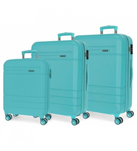 Unisex. 5989465 Ensemble de bagages Galaxy Hard Shell 55-68-78cm (OSFA), Casuel, Vert, Synthétique, ABS/Polycarbonate, Big - Movom - Modalova