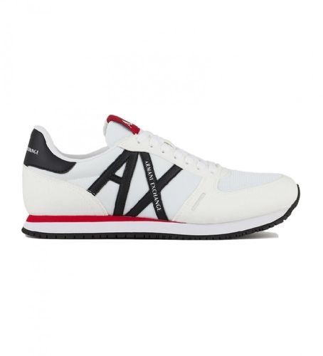 XUX017XCC68K488 Chaussure de course rétro avec logo (44), Plat, 1 à 3 cm, Lacets, Casuel - Armani Exchange - Modalova