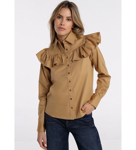 Chemise marron à manches longues (XXL), Casuel, Coton, Manche longue - Lois Jeans - Modalova