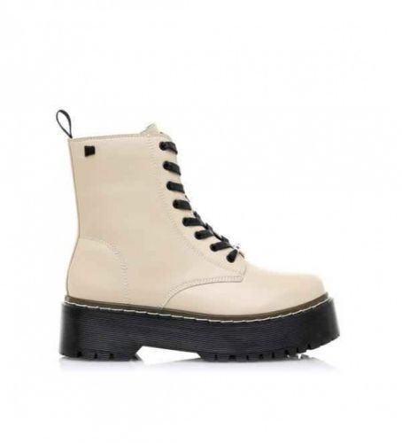 Storm High Ankle Boots beige (38), Plat, Fermeture éclair, Casuel - MTNG - Modalova