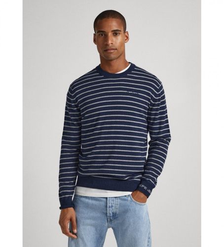 PM702241 Andre Pull à rayures (S), Casuel, Coton, Manche longue, Durable - Pepe Jeans - Modalova