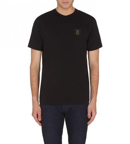 NZTPRZJH4Z1200 T-shirt avec logo (S), Casuel, Coton, Manche courte - Armani Exchange - Modalova